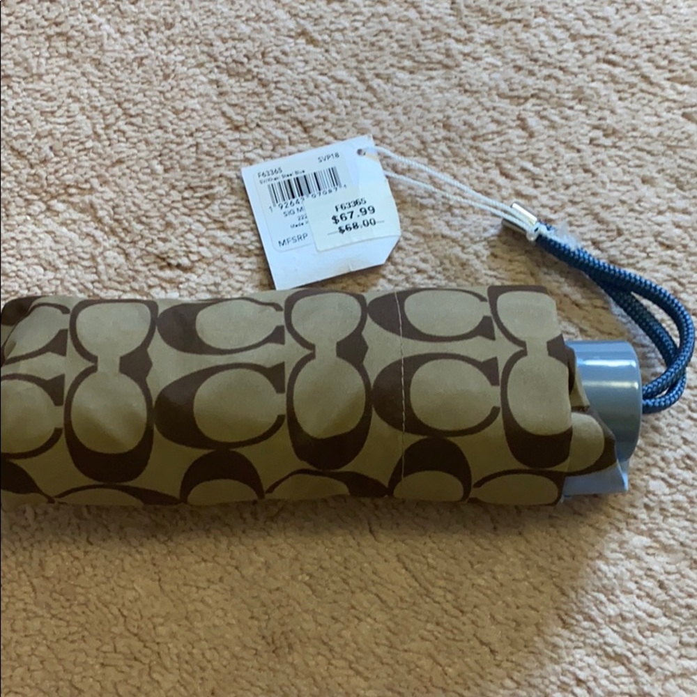 Coach umbrella